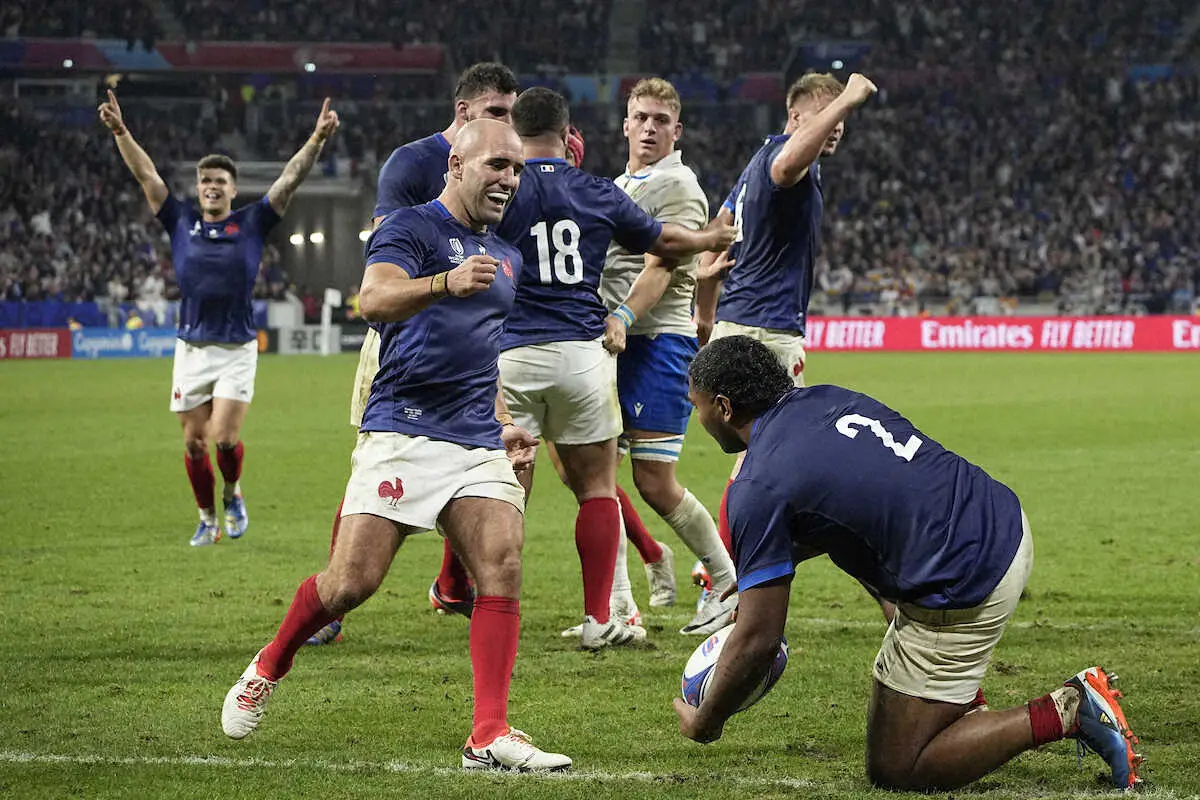 【ラグビーW杯】開催国フランスが4戦全勝で8強入り　準々決勝で前回王者・南アフリカと激突へ