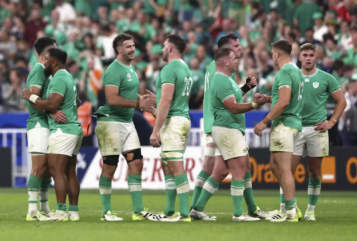 【ラグビーW杯】アイルランドが全勝突破　準々決勝は対NZ　開催国フランスVS王者・南アも早くも実現