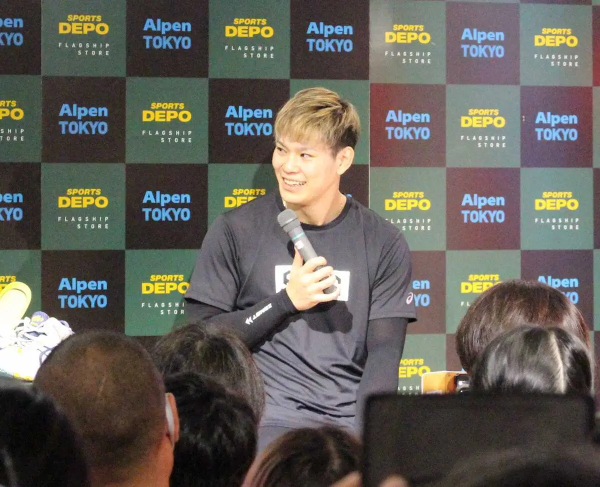 バレー日本代表・西田有志「マックス1日5時間しか寝れなかった」都内でトークイベント出演