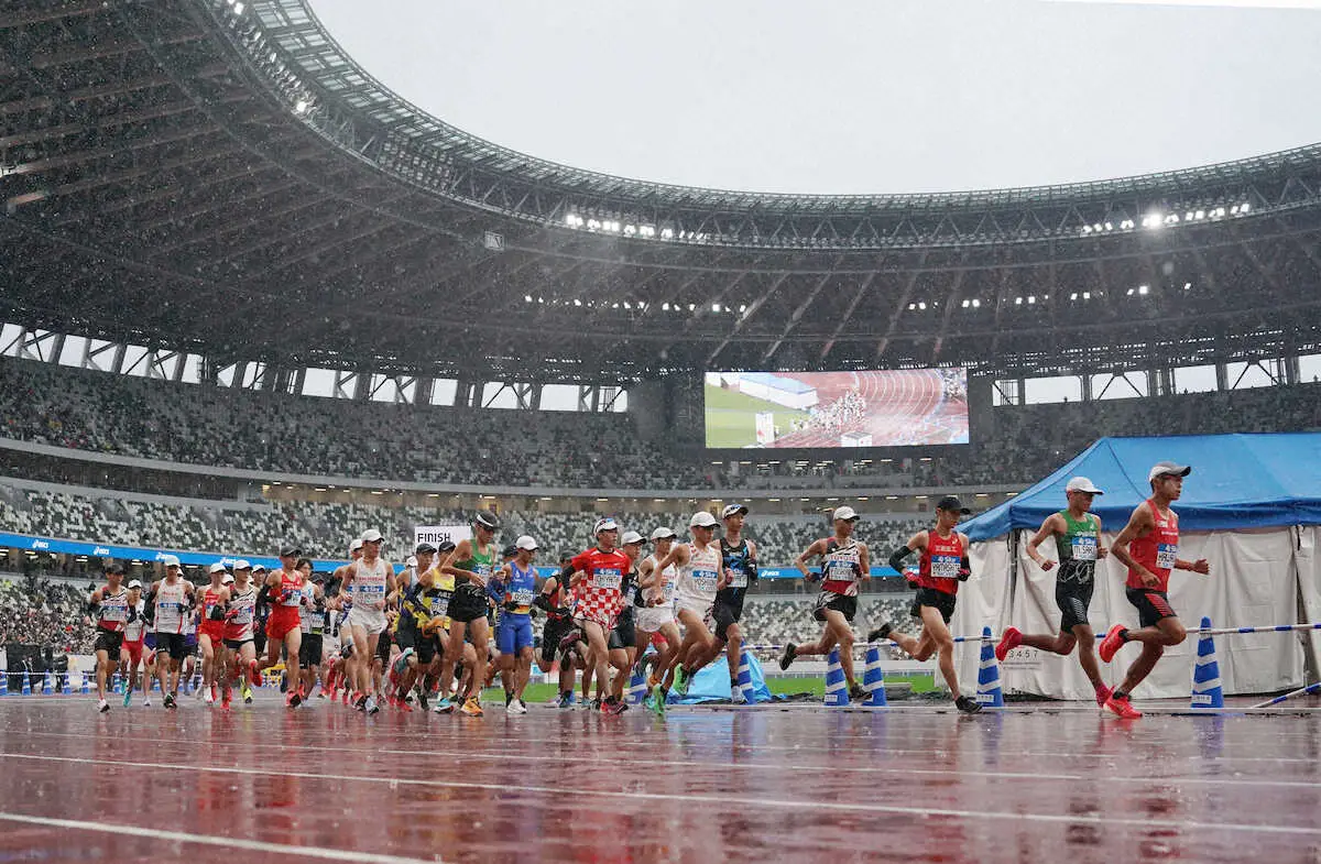 【MGC男子】川内優輝、大かく乱「記憶に残るレースをしますよ！」10キロ独走　集団に12秒差