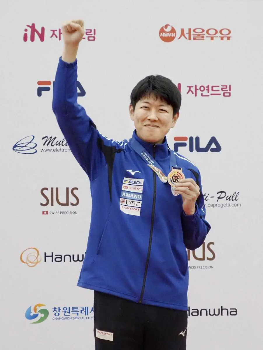 33歳岡田直也　3大会連続五輪へ　射撃アジア選手権で3位