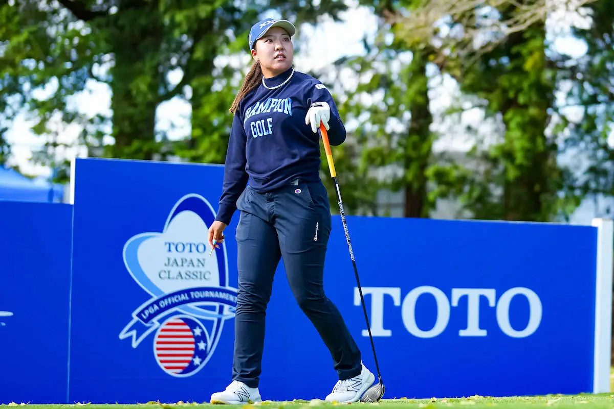 初出場の仁井優花「上位争いできたらいい」女子ゴルフTOTOジャパンクラシック