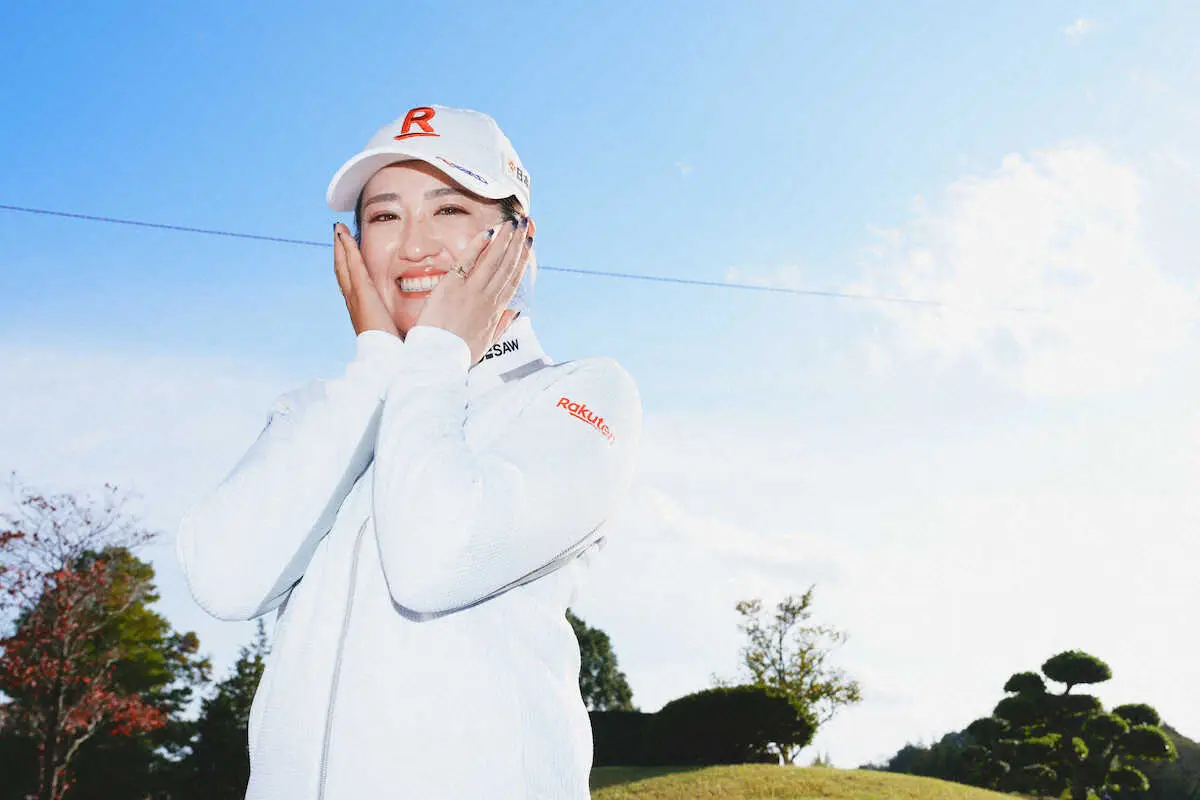 TOTO優勝の稲見萌寧が米ツアー挑戦「私の大きな人生の一つに」