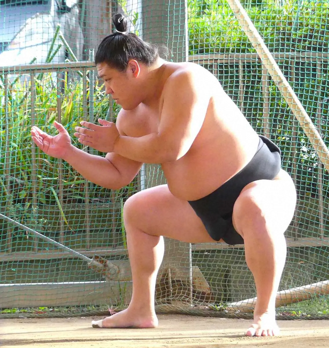 元関脇・若隆景　233日ぶりの土俵「一日一番しっかり自分の相撲を取れるように」