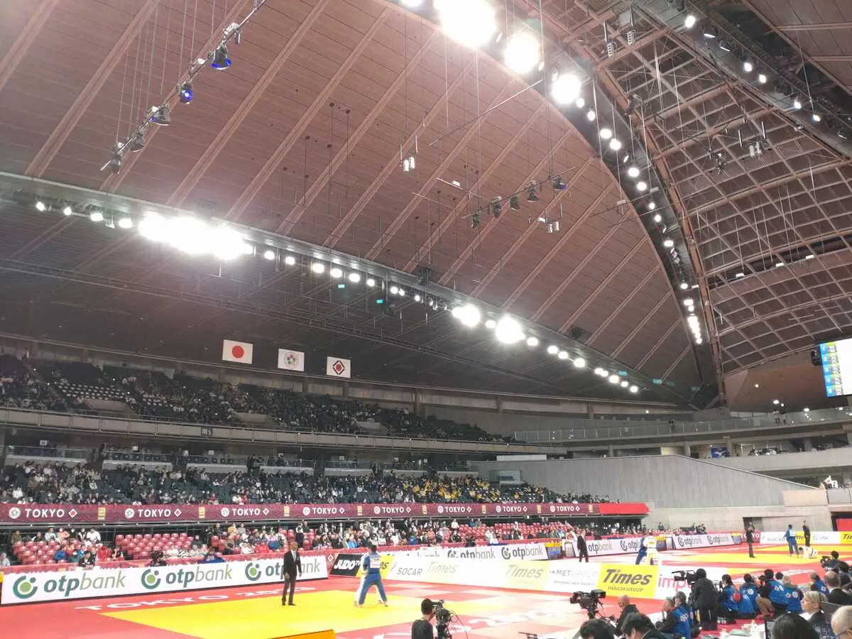 東京体育館で開幕した柔道グランドスラム大会