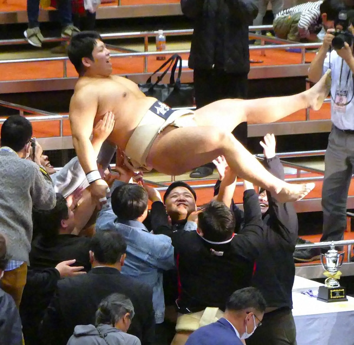 池田俊がアマ横綱　全日本相撲選手権　叔父は竹縄親方　卒業後は実業団で　