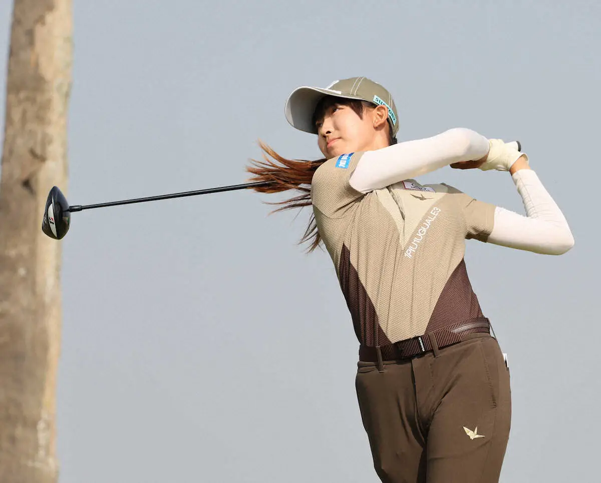 馬場咲希　16番イーグルで47位浮上　勝負の第4Rへ「自分のゴルフに集中」米女子ゴルフ最終予選会