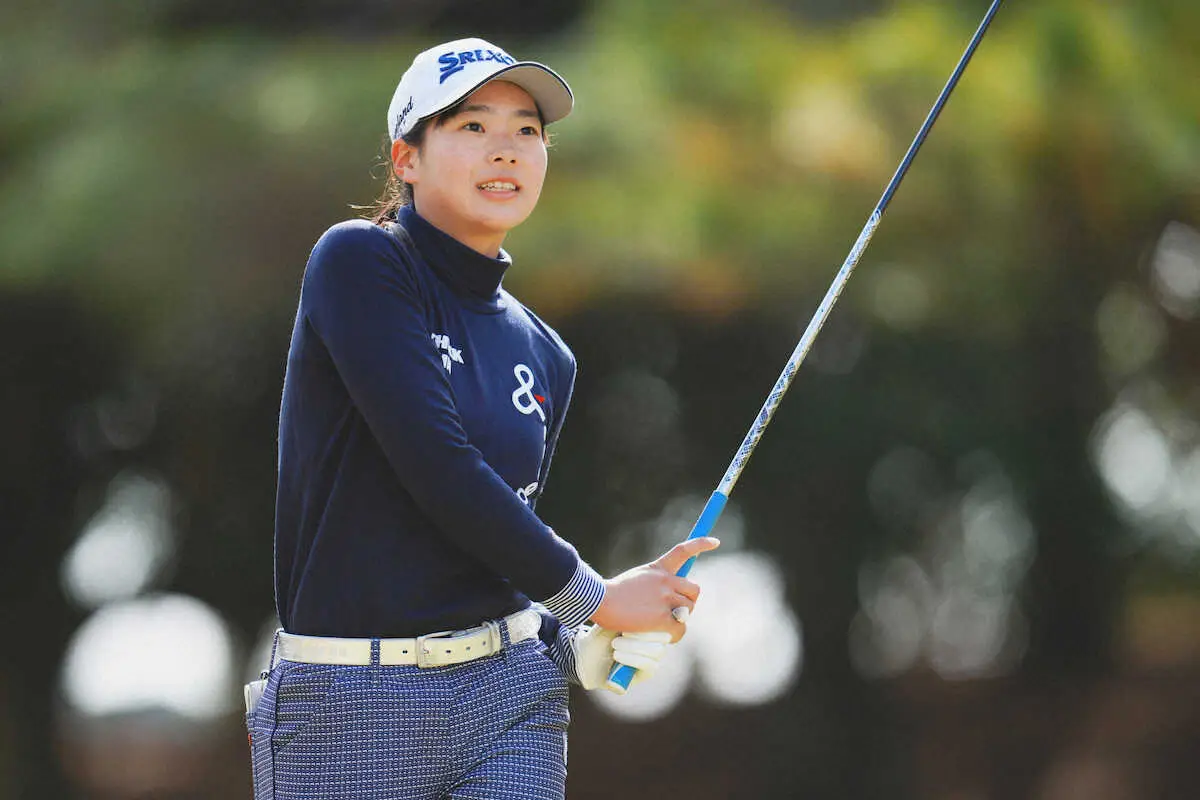 18歳菅楓華　失意のスコア誤記から気持ち新たに挑む　女子ゴルフ加賀電子カップ