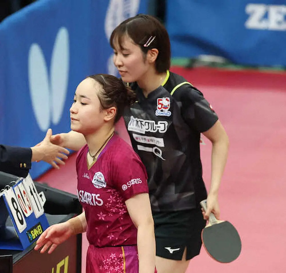 【卓球】どうなる“みうみま”パリ代表争い　優位の平野美宇は全日本決勝進出で五輪切符