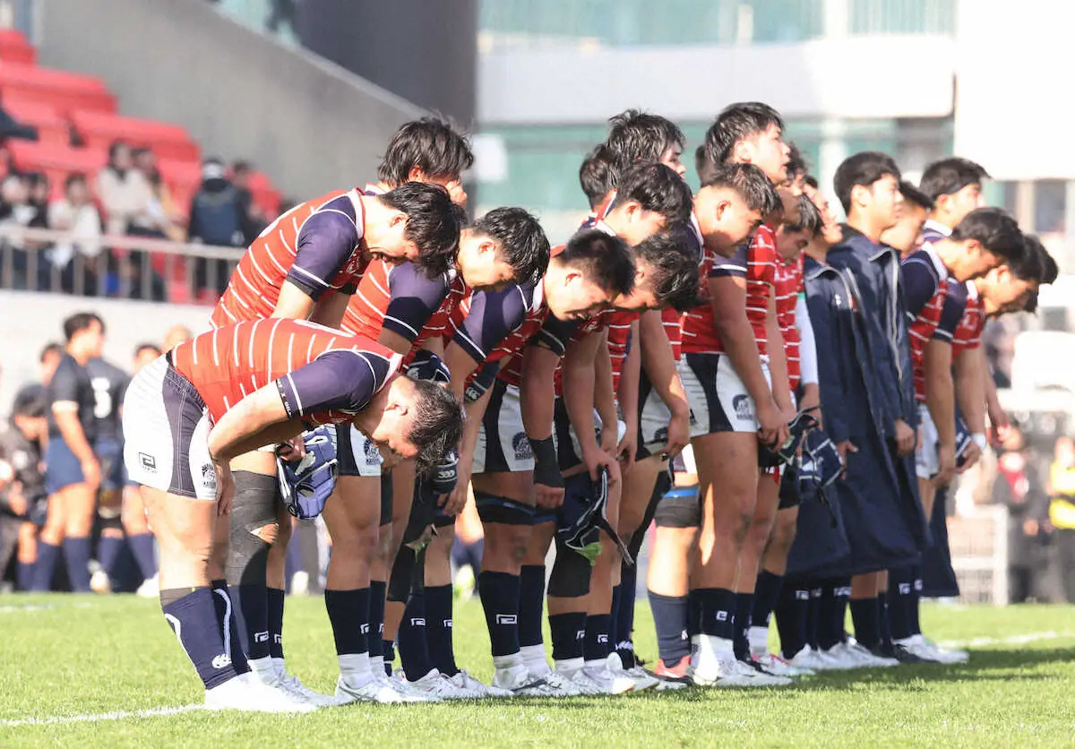 【高校ラグビー】関大北陽　花園1勝は後輩に託す「常連校になって、全国で勝利してほしい」
