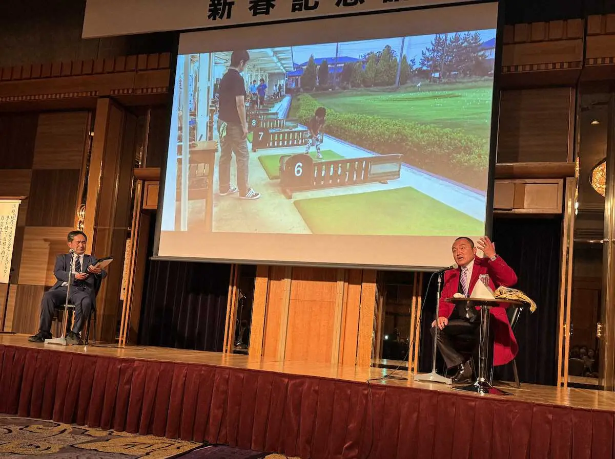 「天才ゴルフ少女」須藤弥勒の父が300人の前で熱弁「夢を持て！自らのからの生きた証を刻め！」