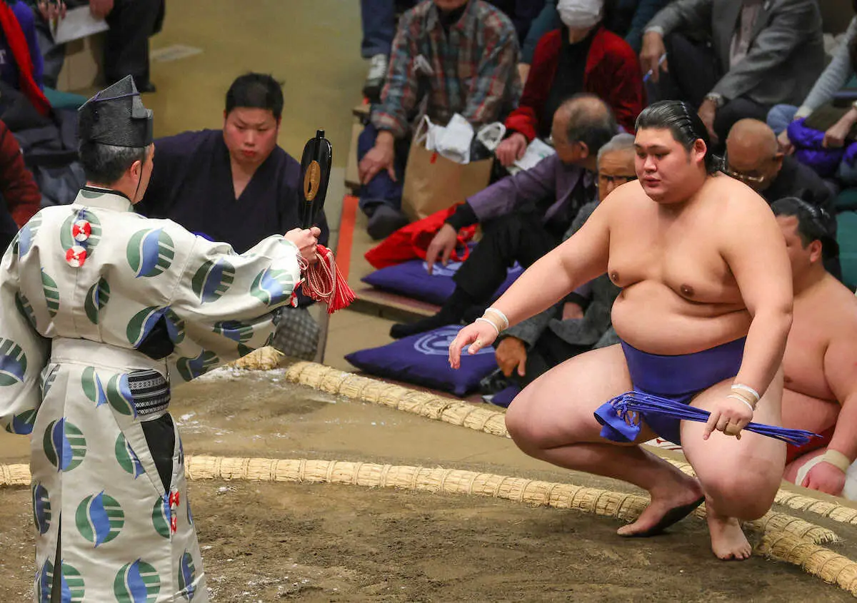 大の里祖父・坪内勇さん　孫の新入幕1勝に「勝ってホッとした」「石川のみんなが元気に」