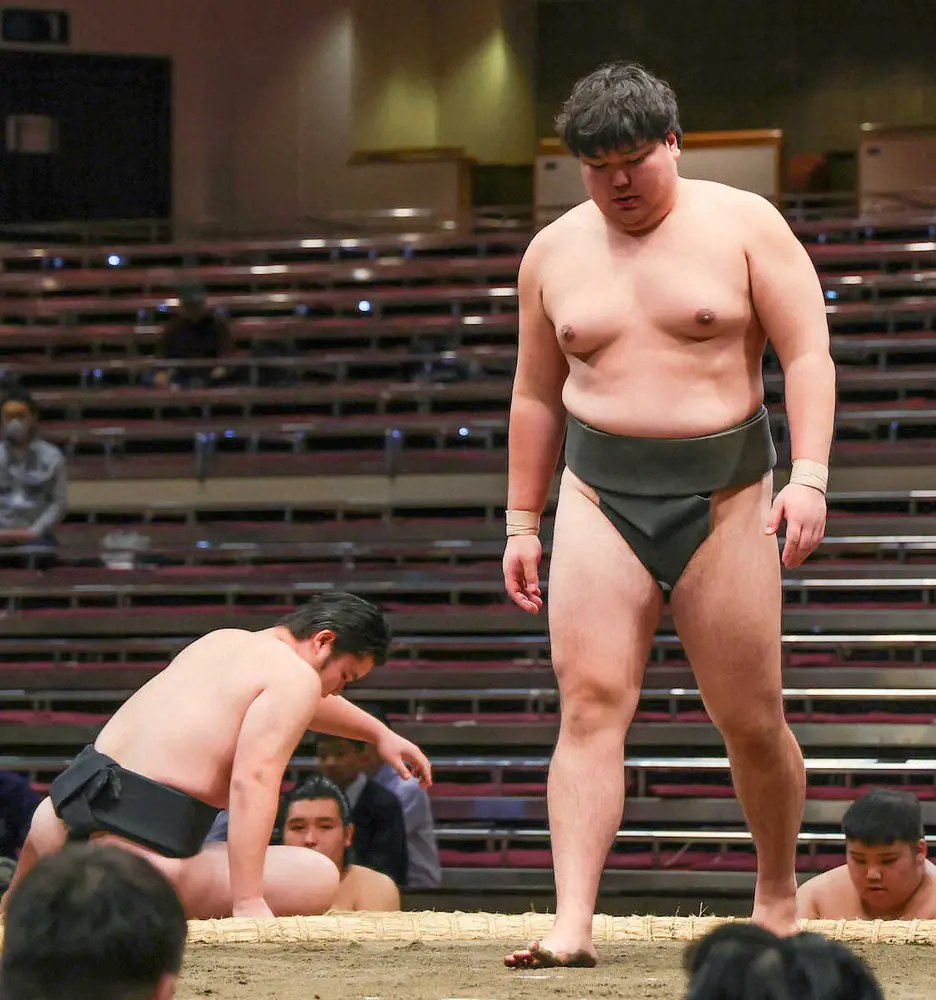 【前相撲】日大出身23歳の伊波が圧勝デビュー「やっとこれからスタート」社会人を経て角界入り