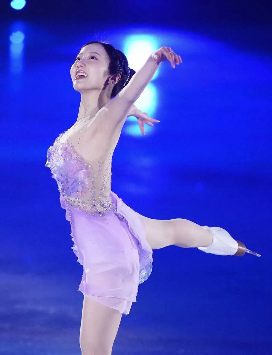 本田真凜さん　笑顔の一歩　プロスケーター初舞台「楽しんでもらうのが一番」　