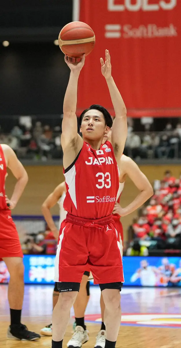 バスケットボール日本代表の河村勇輝
