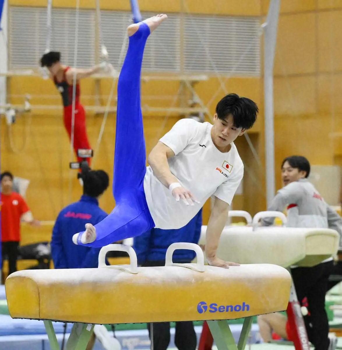 橋本、五輪3冠へ「世界一の練習をしないと世界一にはなれない」　体操男子