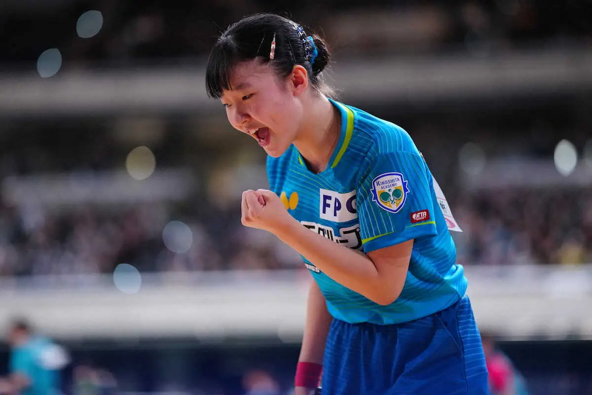 【卓球】15歳・張本美和がパリ五輪代表に　団体戦で夢切符　女子監督「ふさわしい」　伊藤美誠は選ばれず