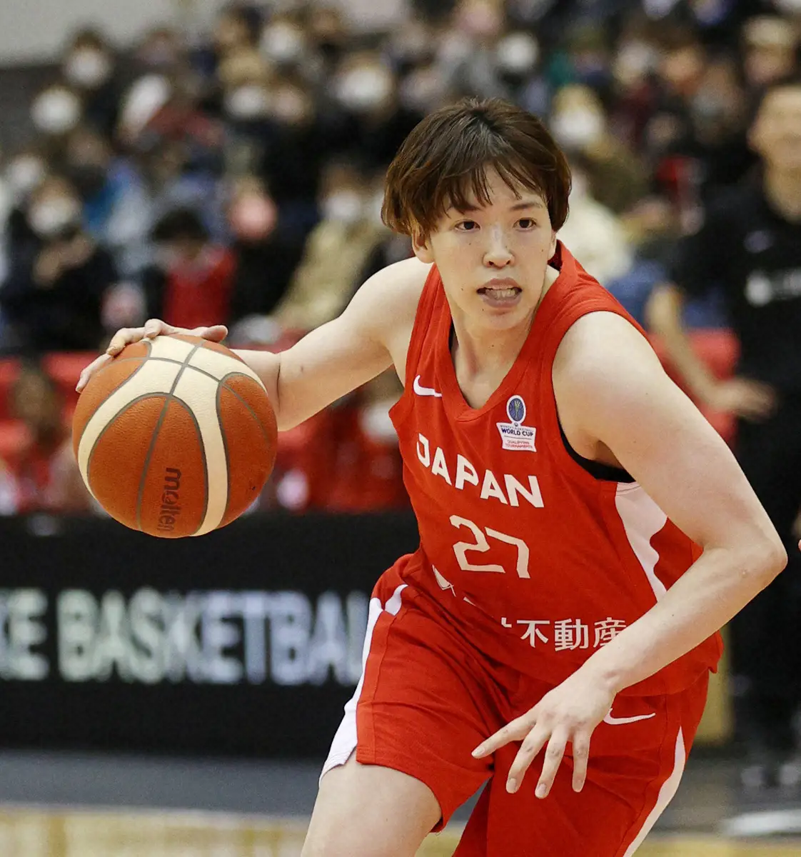 バスケ女子日本・林「緊張して…」も3P成功率は脅威の75％！「チームで勝ち切った1試合」