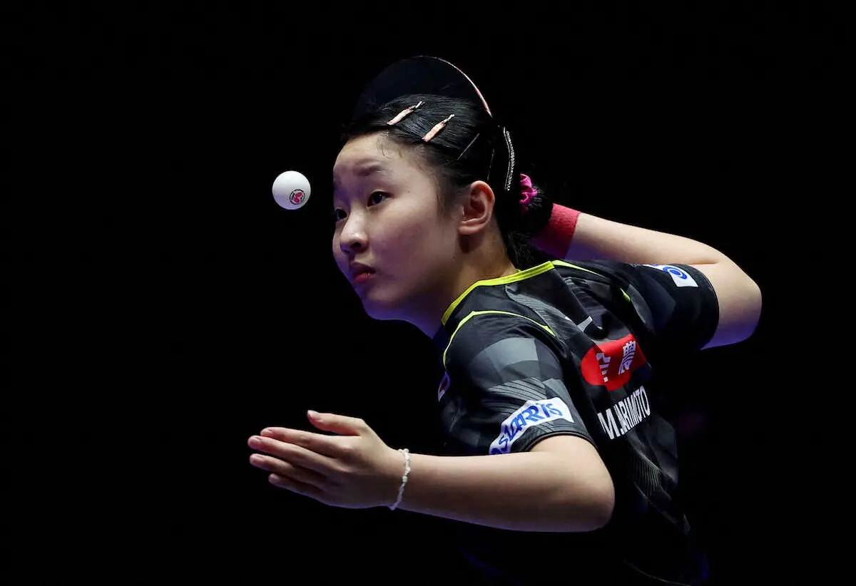 卓球日本女子白星発進　15歳張本美　女子最年長ルクセンブルクの60歳にストレート勝ち