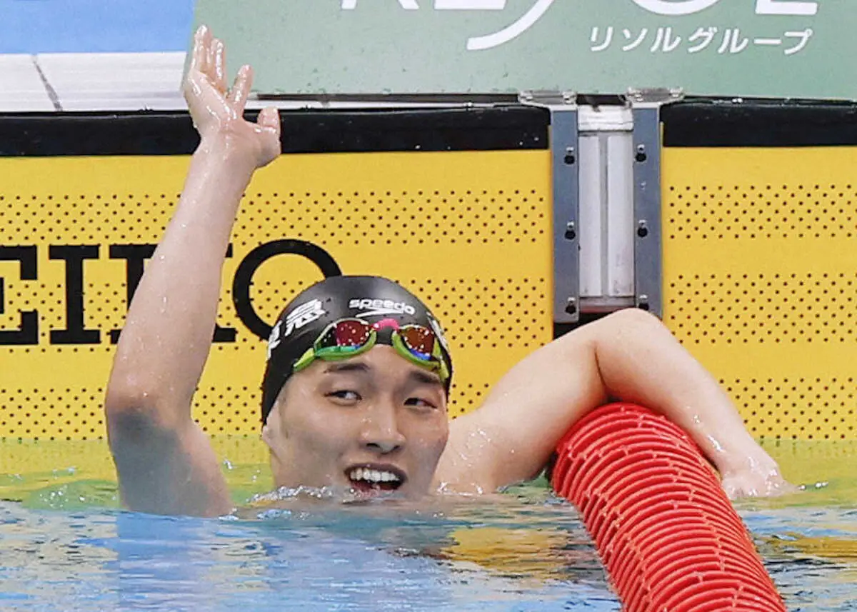 元駅員が世界選手権金メダル相当の好記録「日本の水泳界で僕が一番調子がいい」