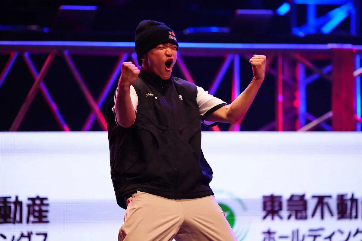 18歳ISSINが初優勝　準決勝でSHIGEKIX撃破「五輪でもぶちかましたい」ブレイキン全日本