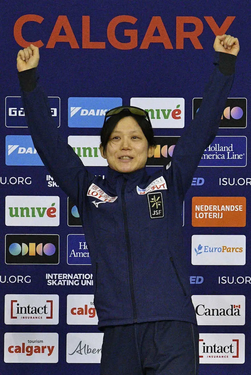 高木美帆が初制覇!スピードスケート女子1000メートル