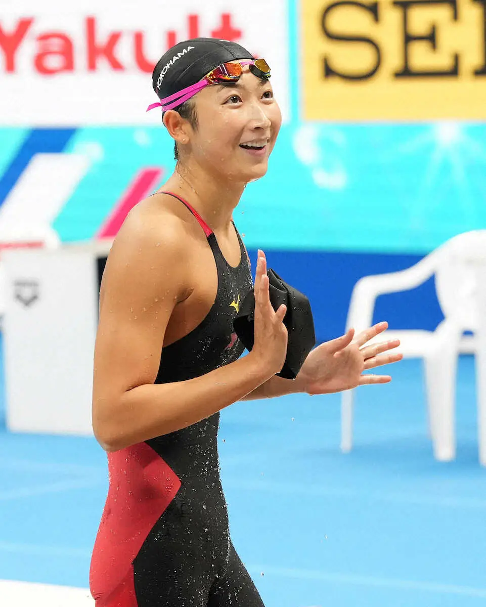 【競泳】池江璃花子　100m自由形全体1位、体力温存で決勝へ「リラックスして泳げた」