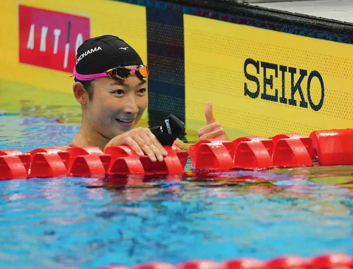 【競泳】池江璃花子　100M自由形で2つめ五輪切符ならず　優勝も派遣記録届かず「3本泳ぐ大変さを…」