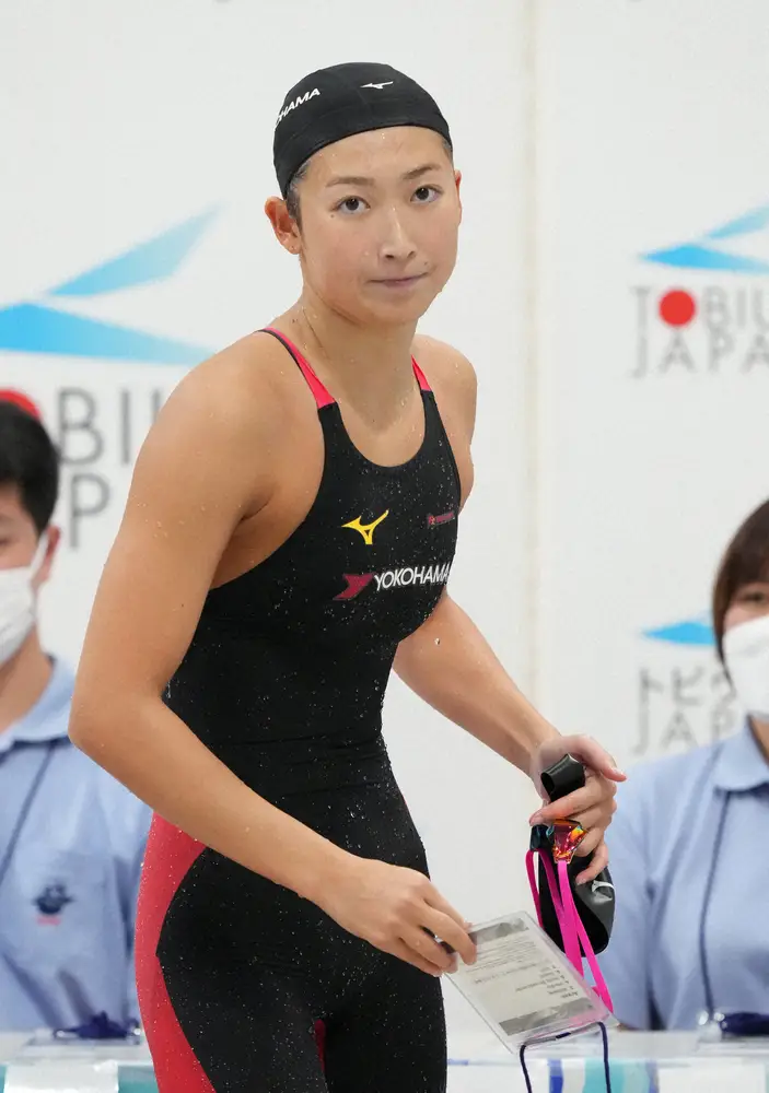【競泳】池江璃花子　50m自由形で2枚目五輪切符ならず　代表権は100mバタのみ