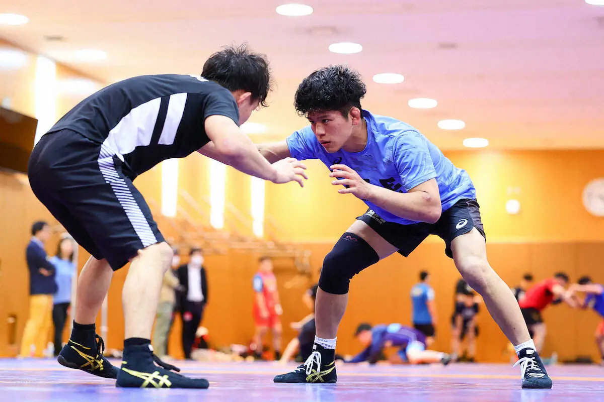レスリング65キロ級　清岡幸大郎「絶対勝てる自信ある」　19日から五輪アジア予選