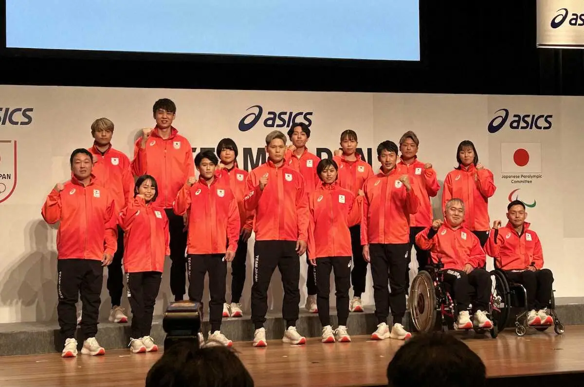 パリ五輪、パラリンピックで日本選手団が着用する公式ウエア