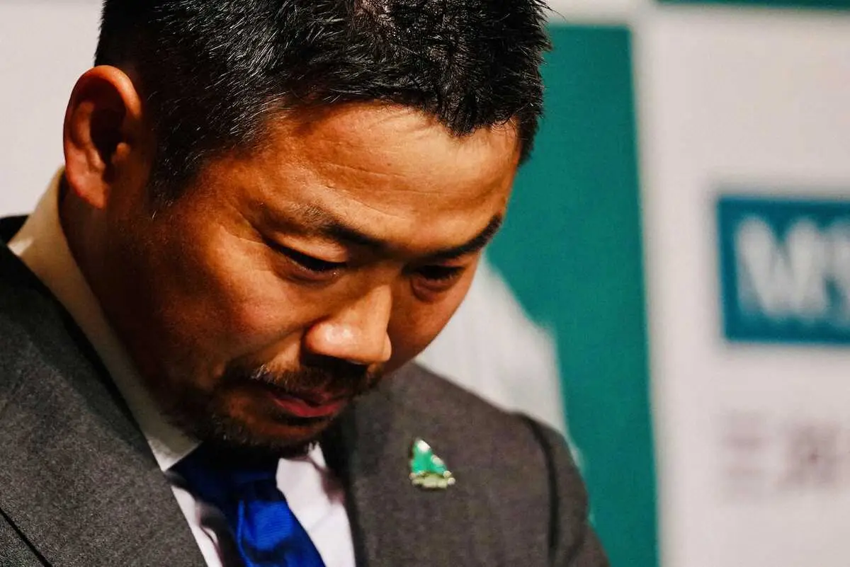 【ラグビー】田中史朗　涙をこらえて引退発表　将来は「日本代表ヘッドコーチをやってみたい」