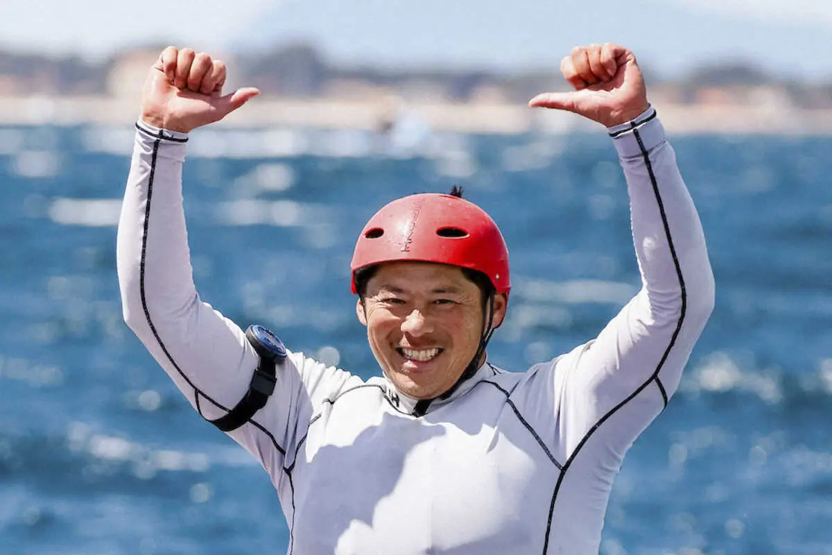 セーリング　男子iQFOiL級・富沢慎　パリ切符獲得で5大会連続出場