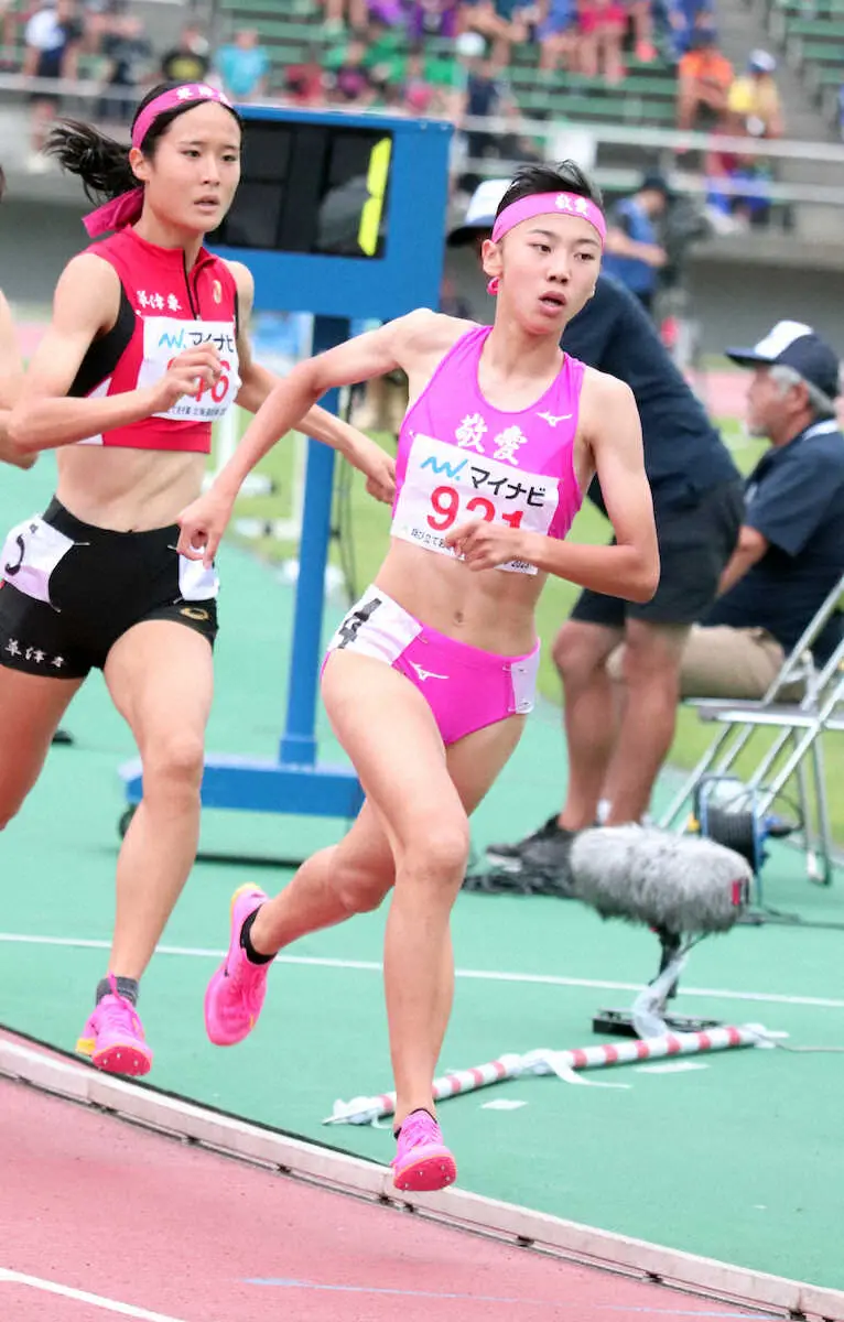 高2の久保凛、自己ベストで静岡国際女子800メートル制す　久保建英のいとこがGPシリーズ驚異の2連勝