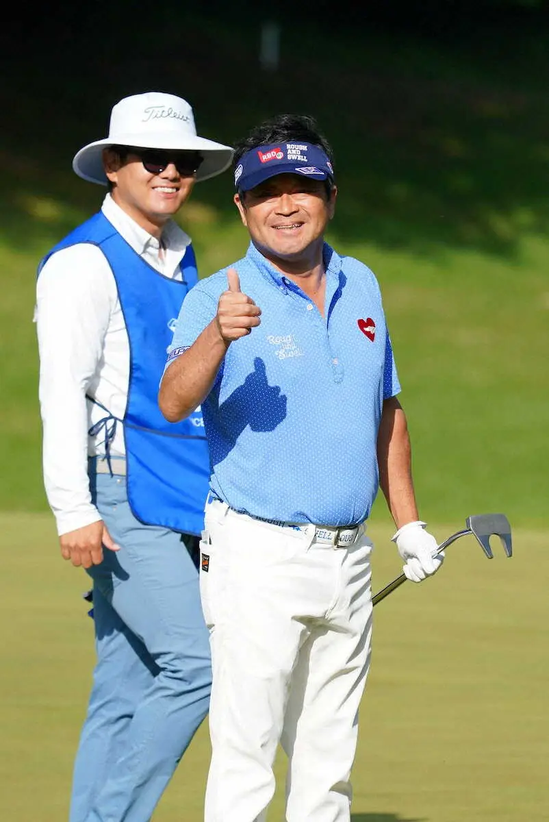 【男子ゴルフ】52歳・横田真一「実力出ちゃったな～」　74で26位に一歩後退