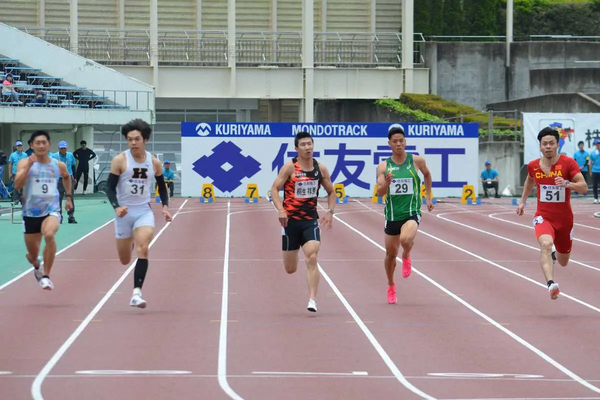 【陸上】桐生祥秀、10秒36で予選通過　デーデー・ブルーノや坂井隆一郎も決勝へ