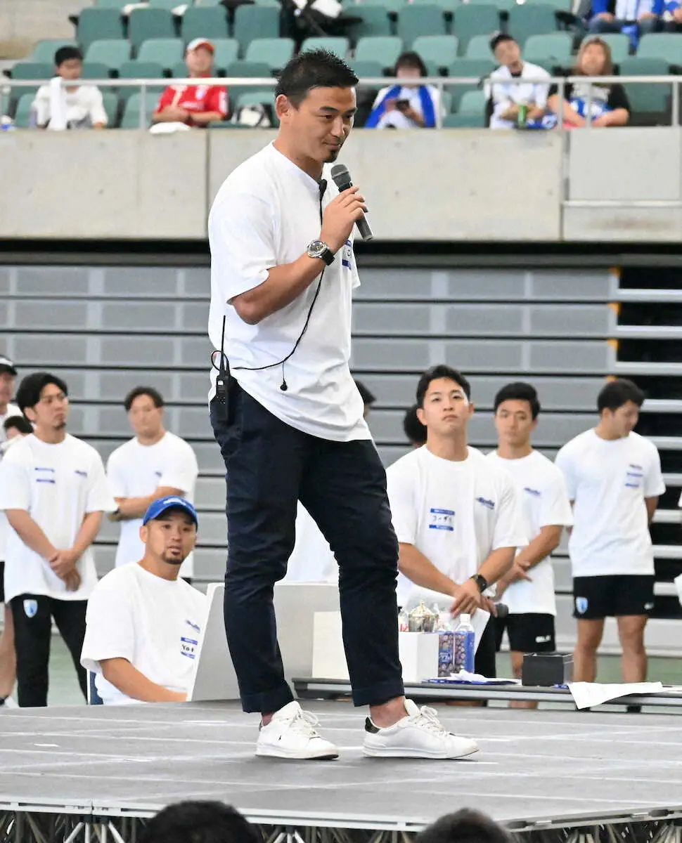 ラグビー静岡・五郎丸CRO　30日付での退任発表「刺激的で最高に幸せな時間だった」クラブも退団