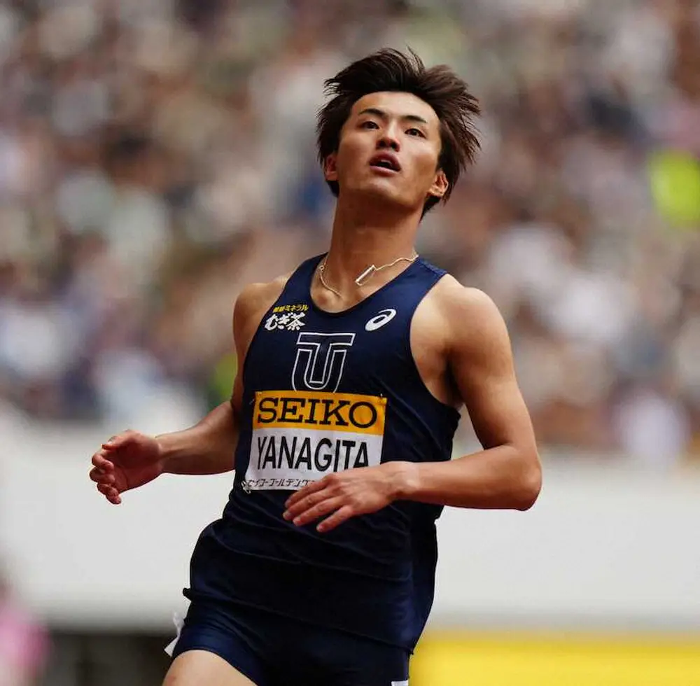 【陸上】100ｍの柳田大輝　Vも10秒13で9秒台ならず「悪いところ出た」準決勝で追い風参考9秒97