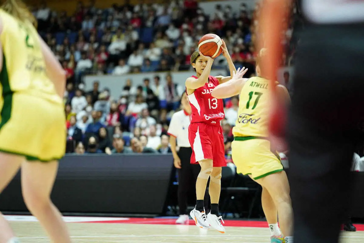 【画像・写真】【バスケ女子】日本　世界3位・豪州撃破!町田がチーム最多6アシストで五輪メンバー入り前進