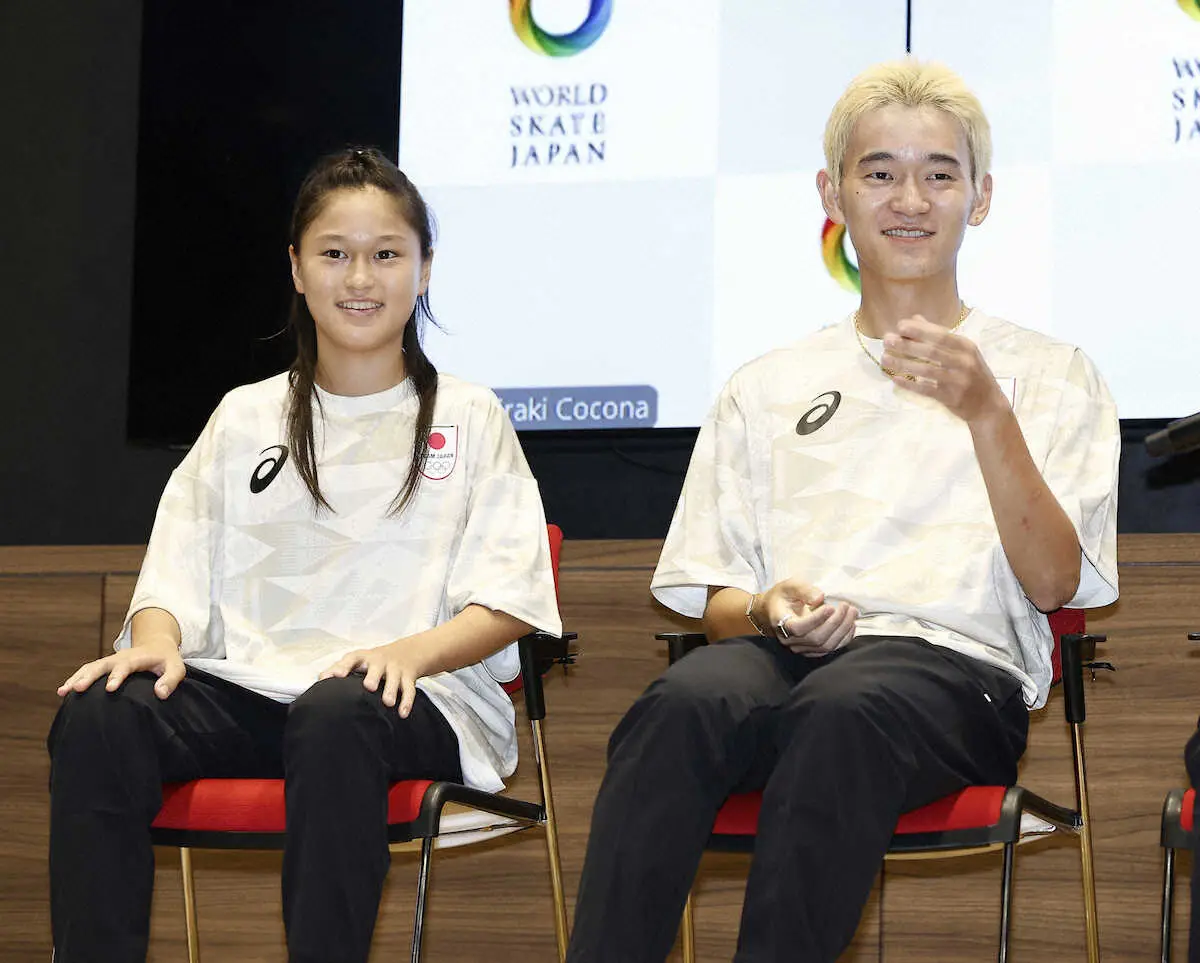 【画像・写真】【スケボー】五輪最年少金メダルが掛かる14歳・小野寺吟雲「いつものように」記録更新意識せず