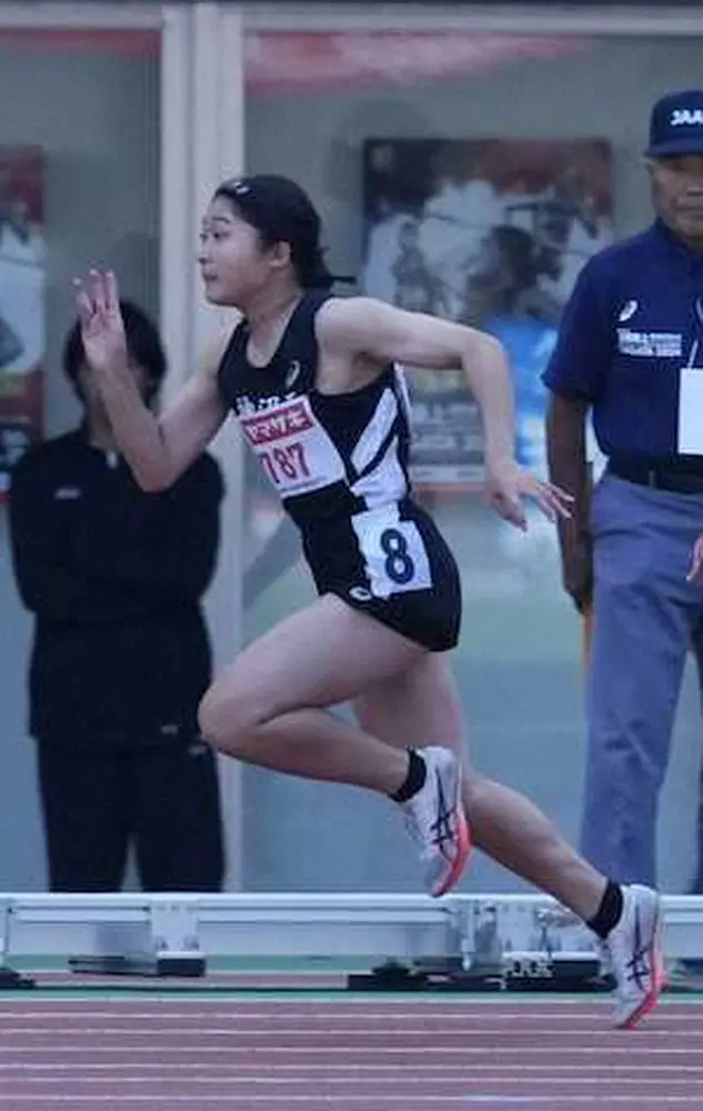 【陸上】女子100ｍで14年ぶり中学新！三好美羽が11秒57　日本選手権は準決勝進出　“ロスの星”だ