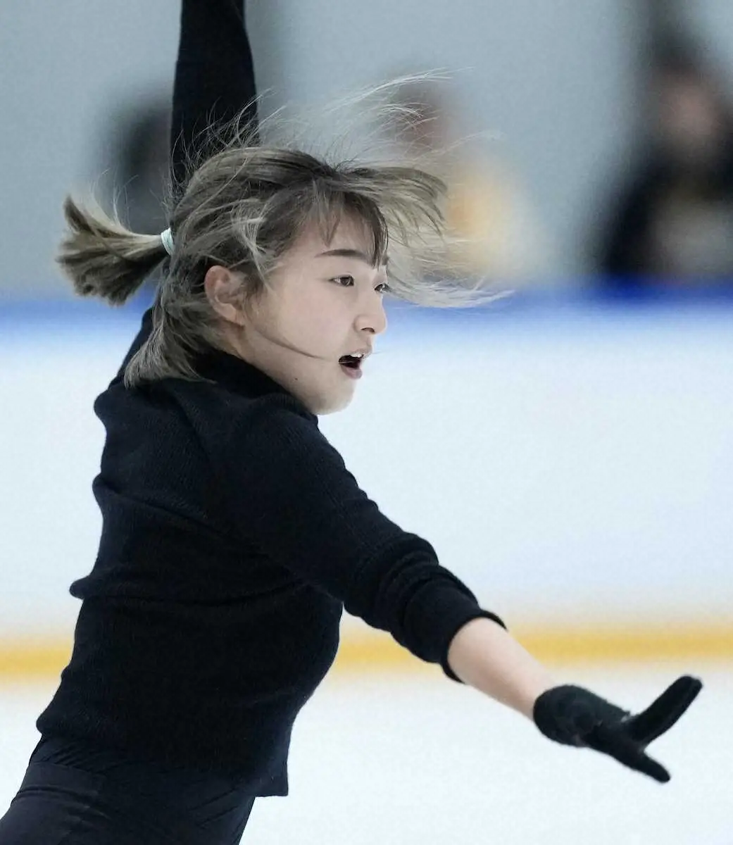 女王・坂本花織「五輪シーズンにつなげられるように。昨季より良い結果を」フィギュア全日本合宿