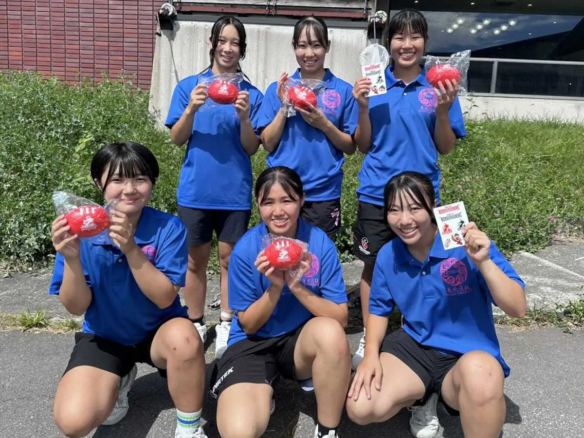 ラグビー「KOBELCO　CUP2024」女子東北の後藤主将は花巻東　野球部に「負けずに頑張る」