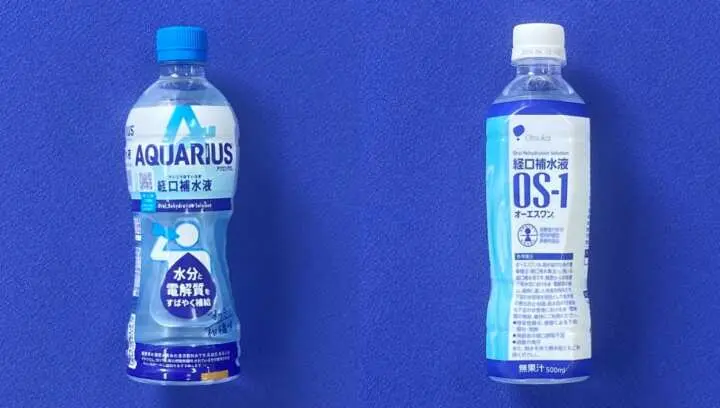 「アクエリアス経口補水液」と「OS1」、味や成分を比較！美味しいのはどっち？