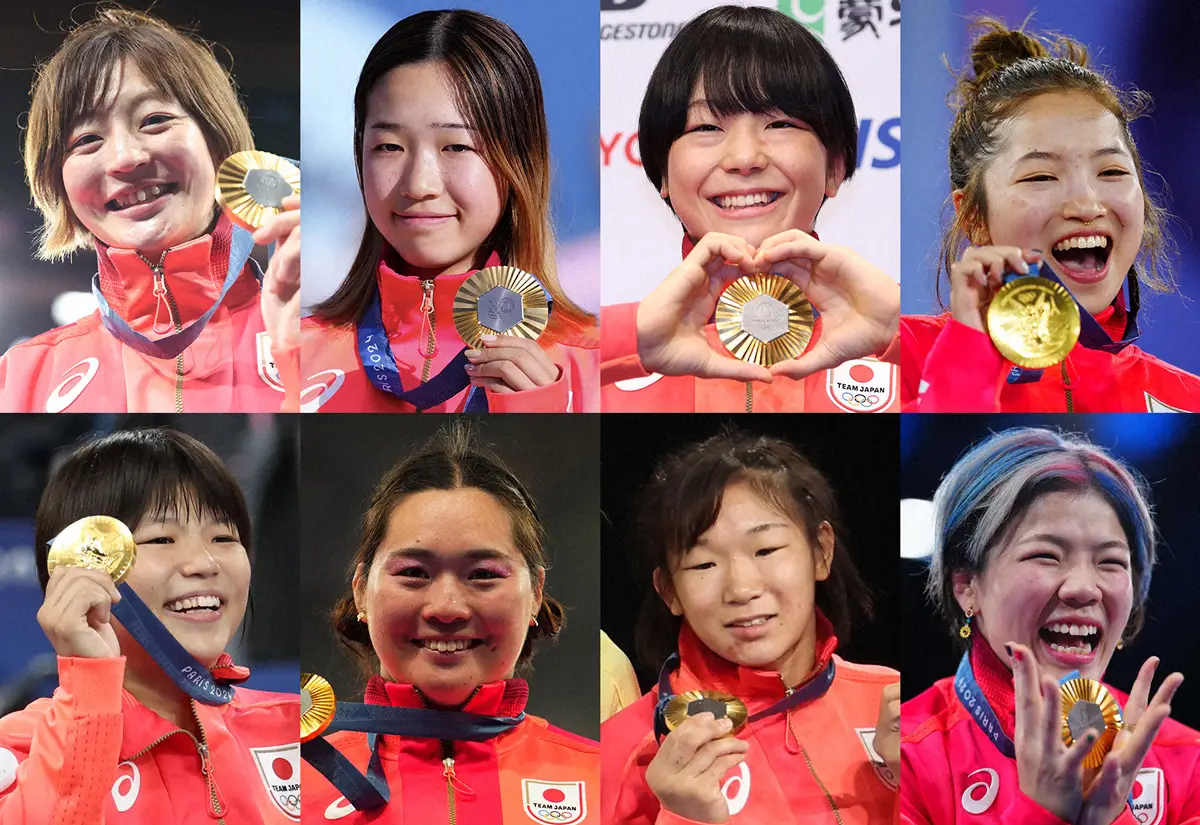 【パリ振り返り】日本女子金メダリスト8人中7人が初出場　新世代が力発揮　連覇の難しさも感じる大会に