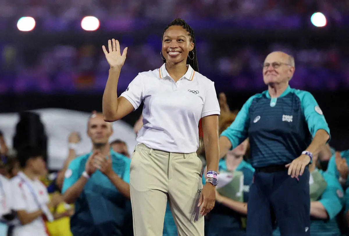 伝説の美人陸上選手がパリ五輪閉会式に登場！ネット歓喜「相変わらず素敵」「織田裕二も感無量」