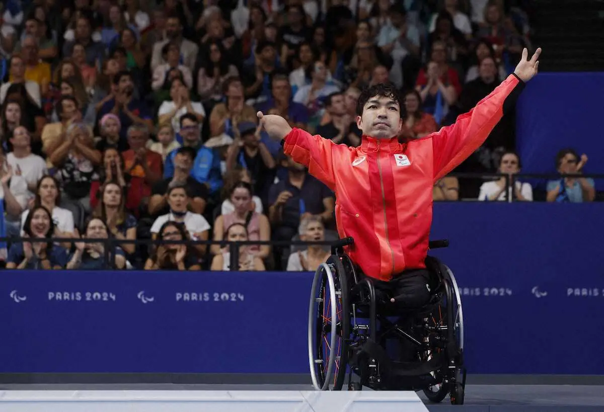 【パリ・パラリンピック第7日】競泳・鈴木孝幸が今大会3つ目のメダル　車いすテニス・上地は準決勝進出