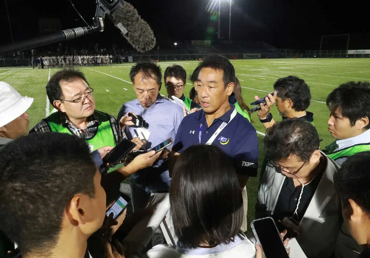 関学アメフト部　大麻騒動後、初リーグ戦で桃山学院大に大勝