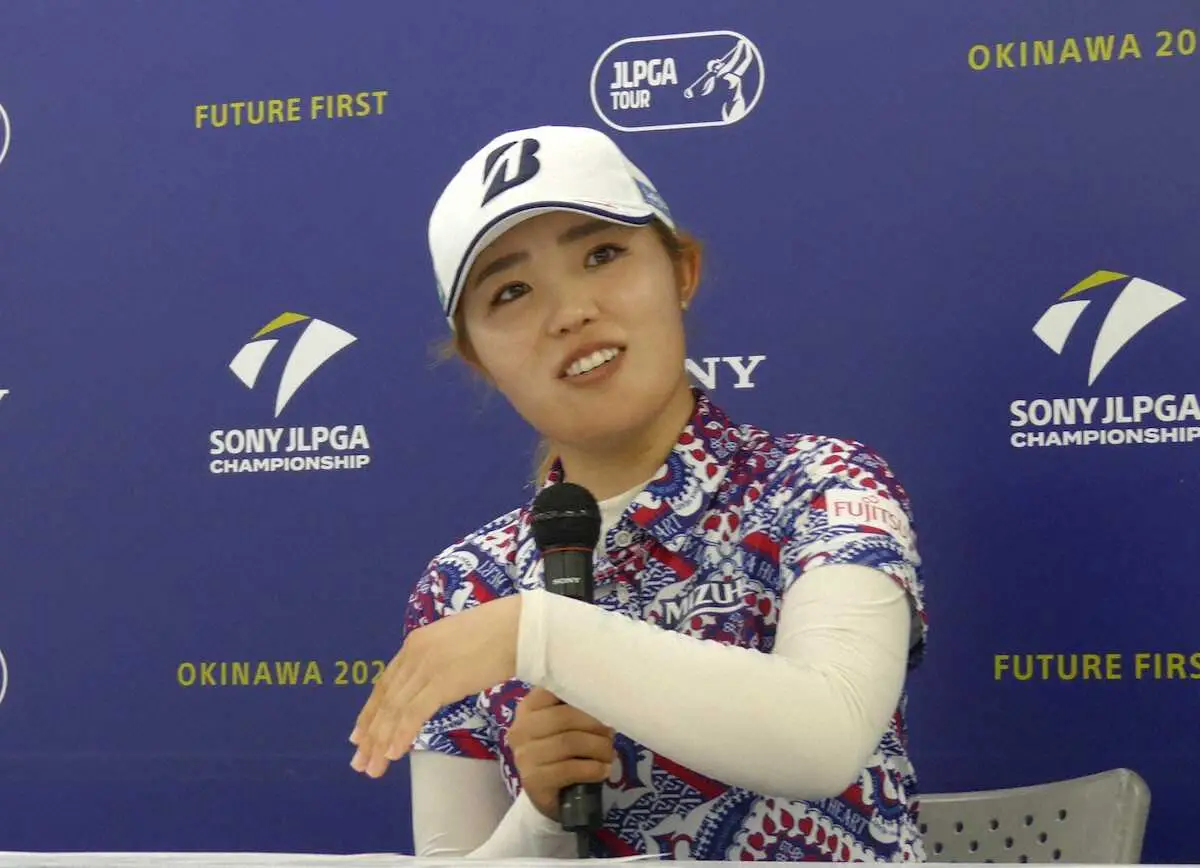 古江彩佳「日本のタイトルは一つの目標」　エビアン選手権に続く国内メジャー初制覇狙う