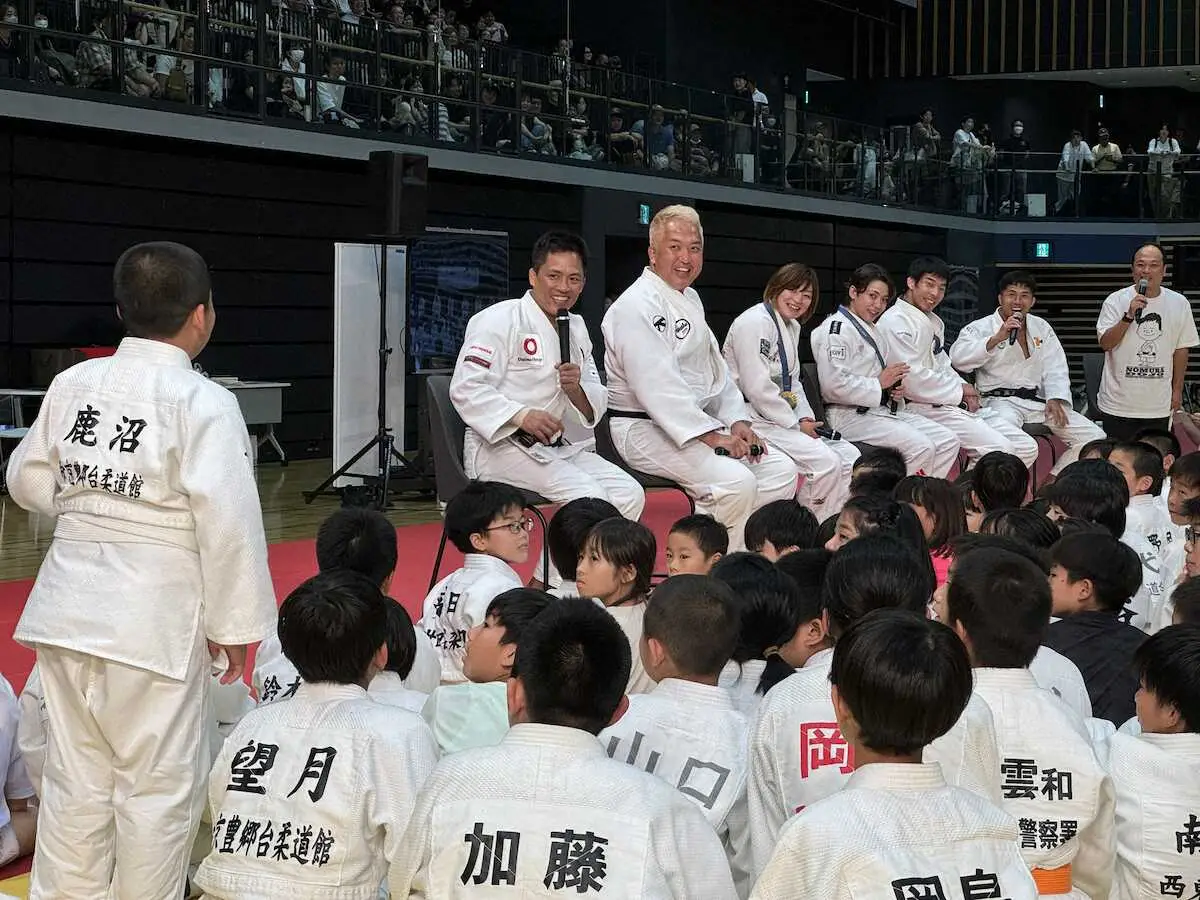 【柔道】野村忠宏氏「継続していくことに意味がある」主催イベントに過去最多の来場者　競技普及に手応え